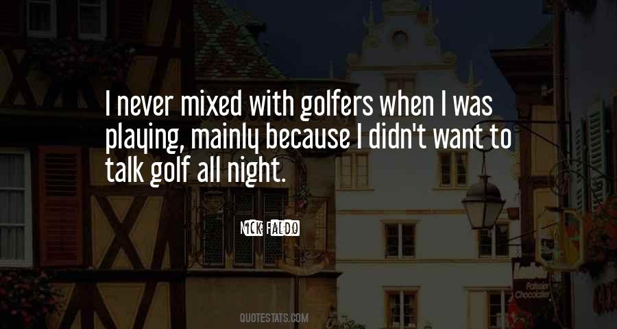 Quotes About Golfers #1342440