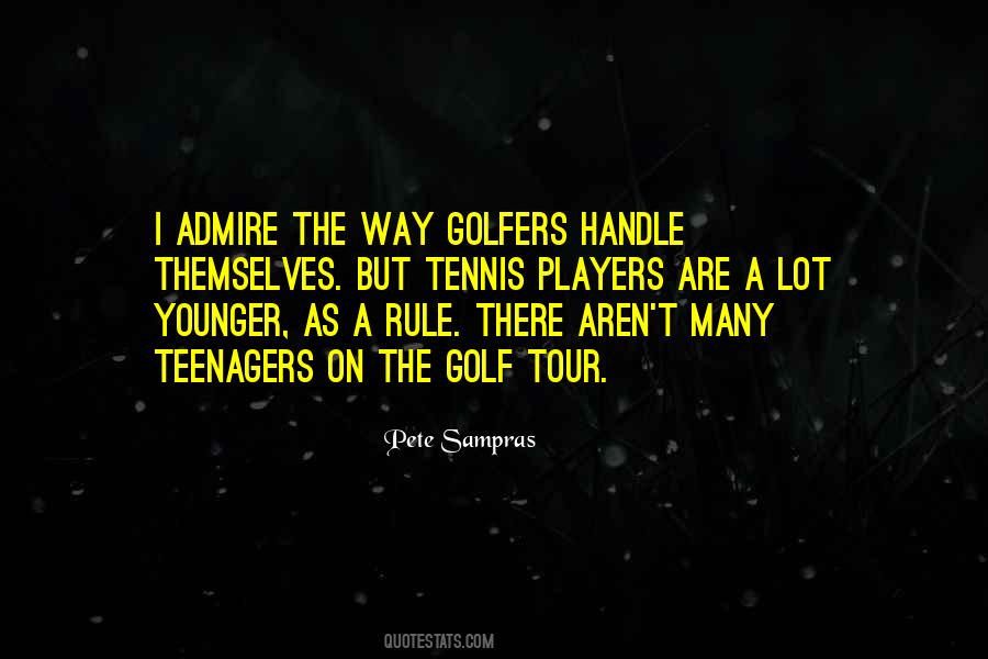 Quotes About Golfers #1804231
