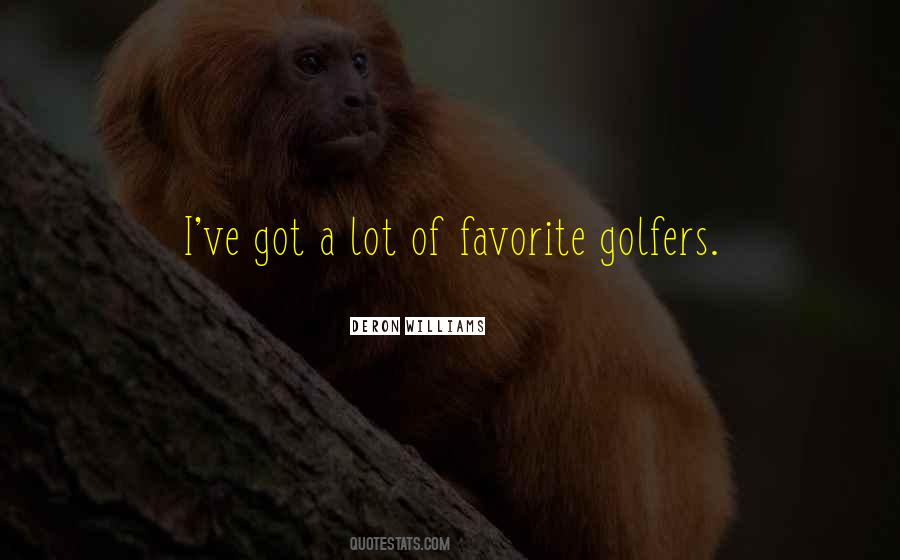 Quotes About Golfers #267649