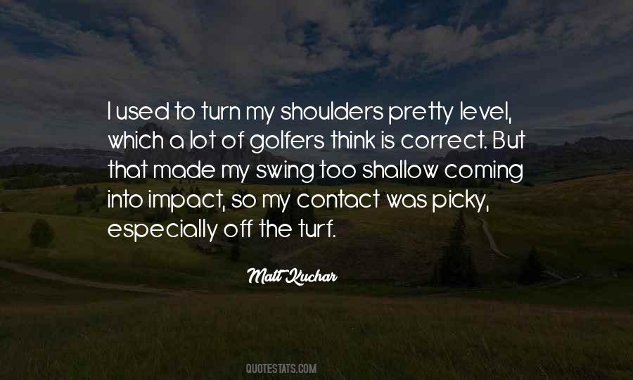 Quotes About Golfers #44626