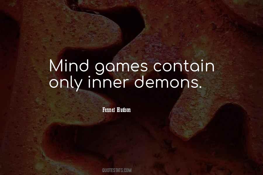 Quotes About Mind Games #623698