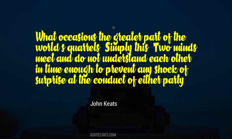 Keats's Quotes #1185853