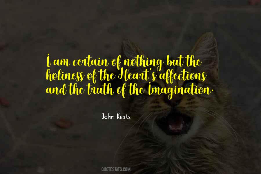 Keats's Quotes #1206935