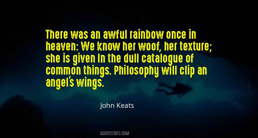 Keats's Quotes #1598069