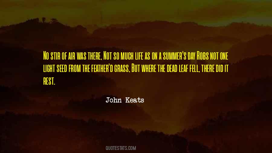 Keats's Quotes #162299