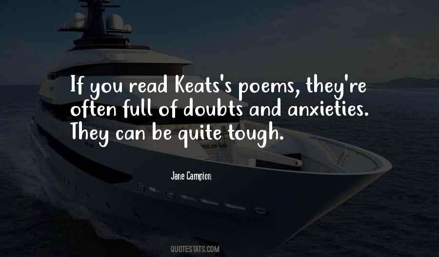 Keats's Quotes #1632452