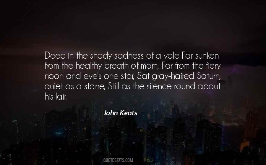 Keats's Quotes #1680130