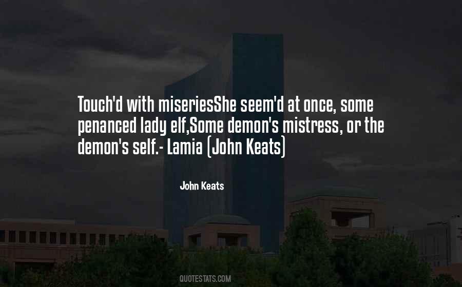 Keats's Quotes #1806792