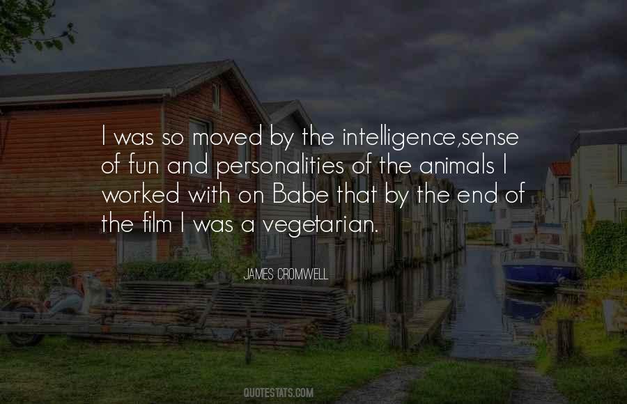 Quotes About Animals Intelligence #1490023