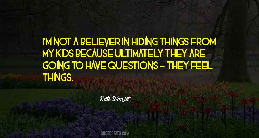 Quotes About A Believer #1209351