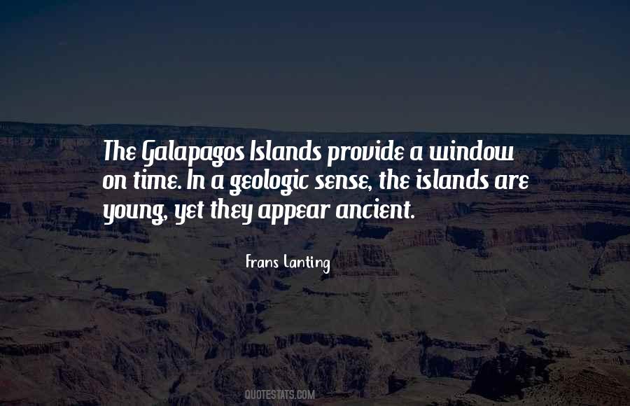 Quotes About Galapagos Islands #463418
