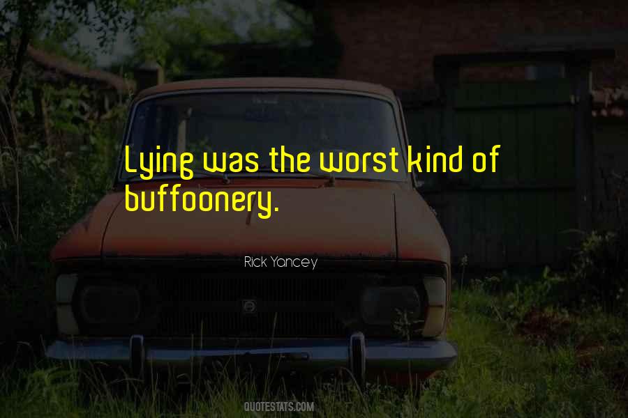 Quotes About Buffoonery #1359553