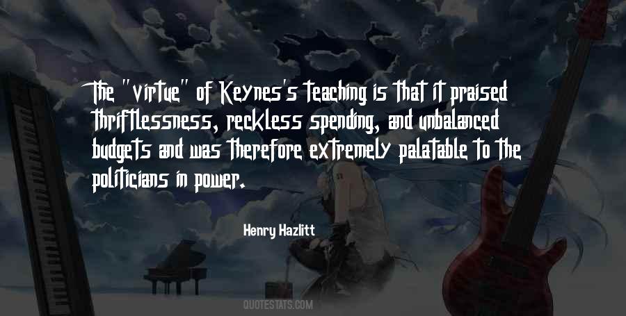 Keynes's Quotes #1534375