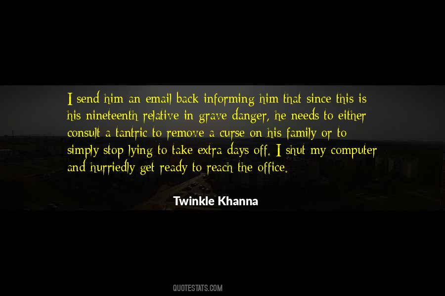 Khanna Quotes #989656