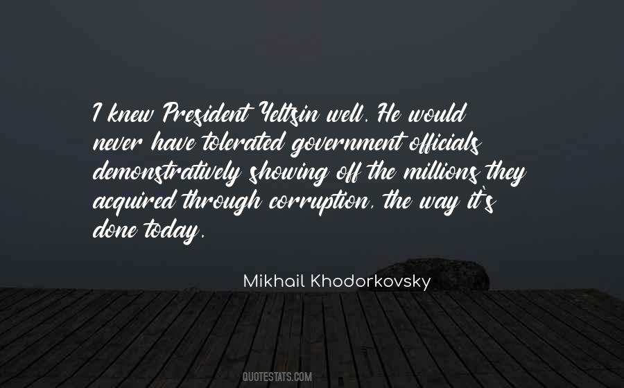 Khodorkovsky's Quotes #938100