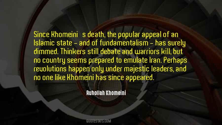 Khomeini's Quotes #1361099