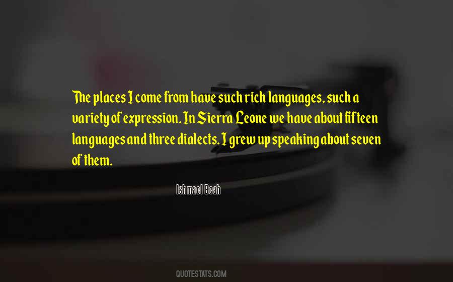 Quotes About Speaking Languages #1111530
