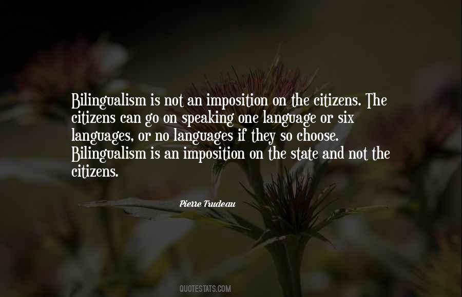 Quotes About Speaking Languages #203885