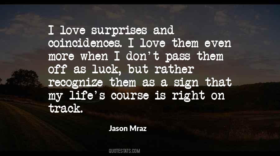 Quotes About Luck And Love #1628207
