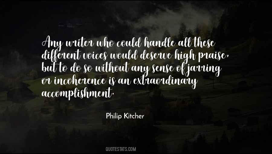 Kitcher Quotes #634329