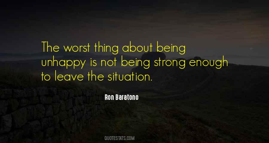 Quotes About Worst Situation #1475275