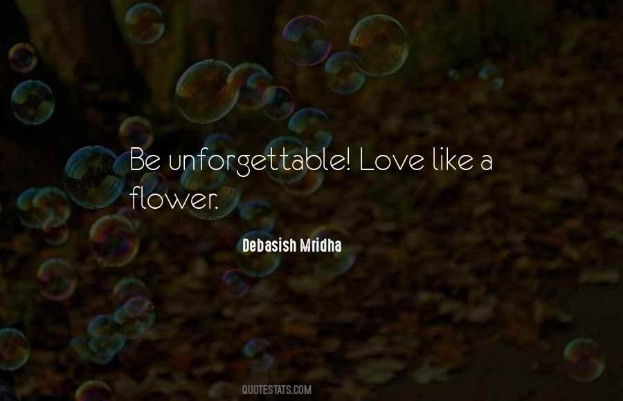 Quotes About Unforgettable Love #1395445