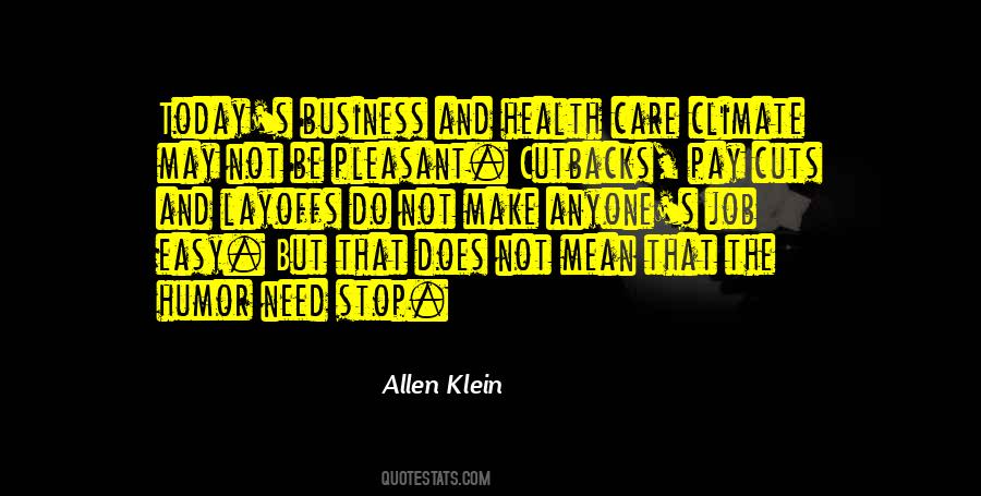 Klein's Quotes #1091662