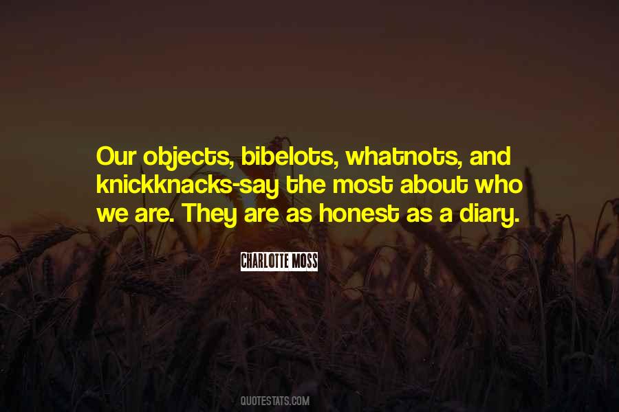 Knickknacks Quotes #94962