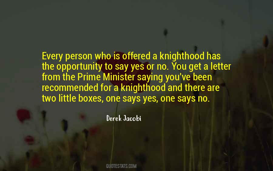 Knighthood's Quotes #1100028