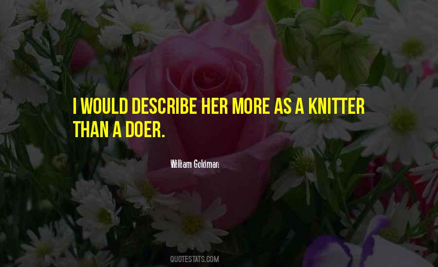 Knitter Quotes #866625