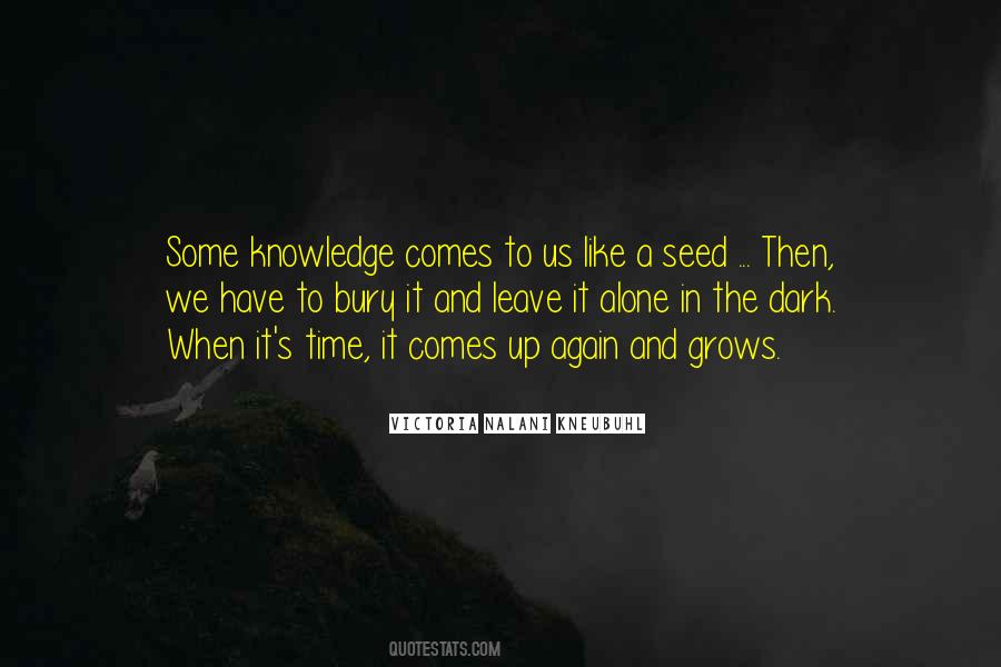 Knowledge's Quotes #30326