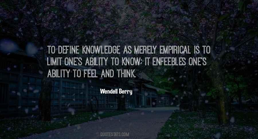 Knowledge's Quotes #80857