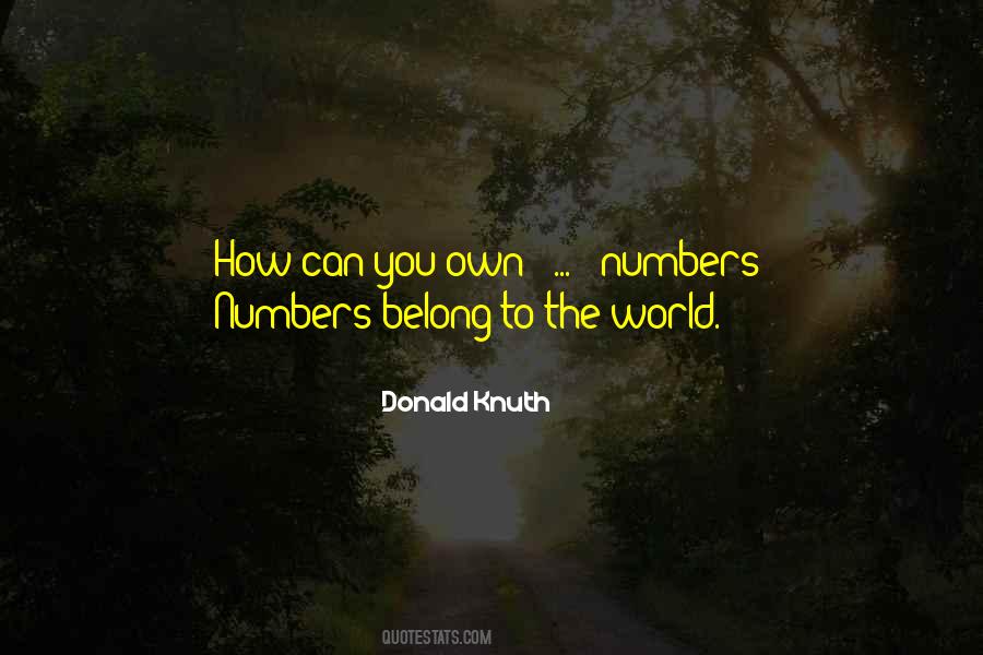 Knuth's Quotes #1674316