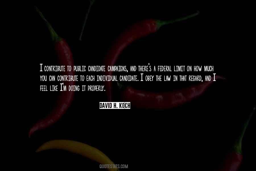 Koch's Quotes #1038575