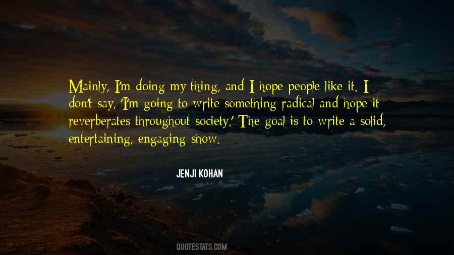 Kohan Quotes #1287009