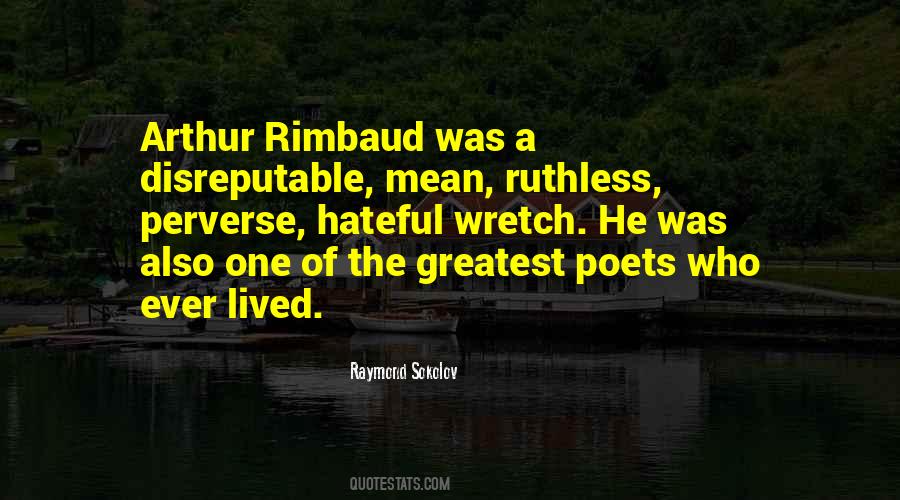Quotes About Rimbaud #1040960