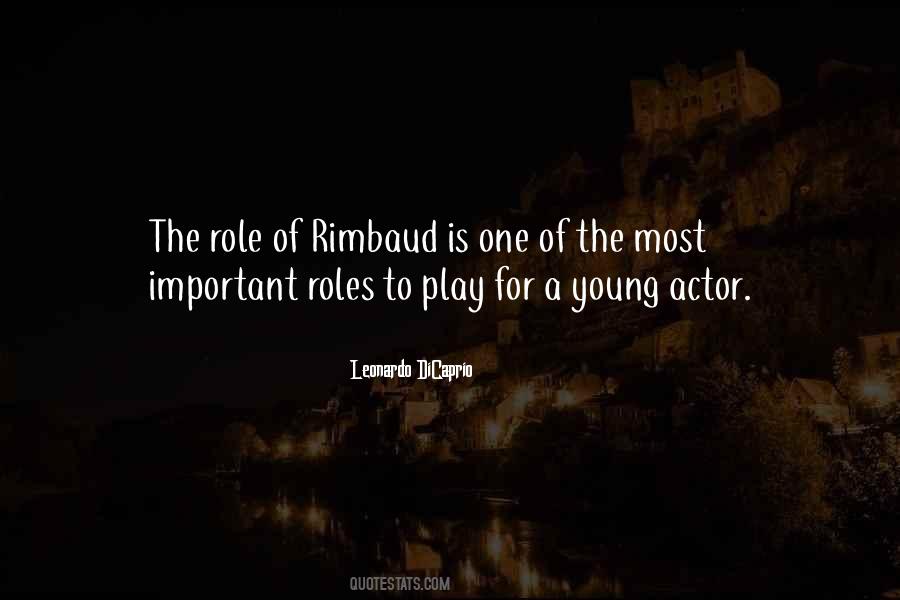 Quotes About Rimbaud #166953