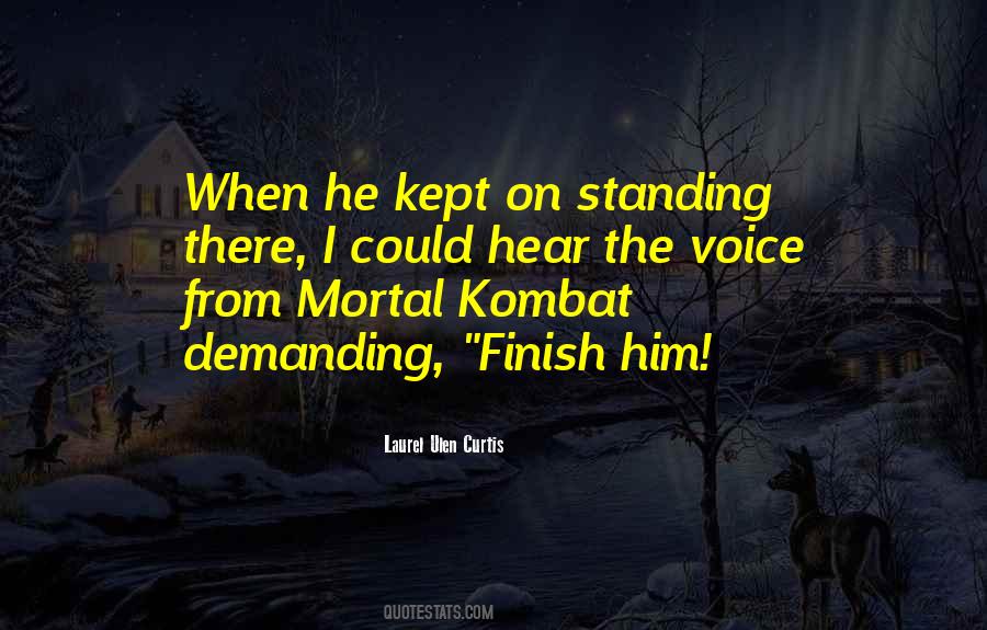 Kombat Quotes #750357