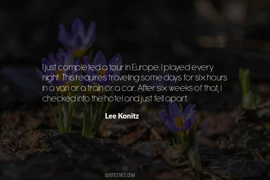 Konitz Quotes #1727694