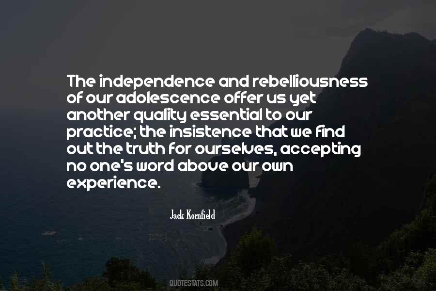 Kornfield's Quotes #1458974