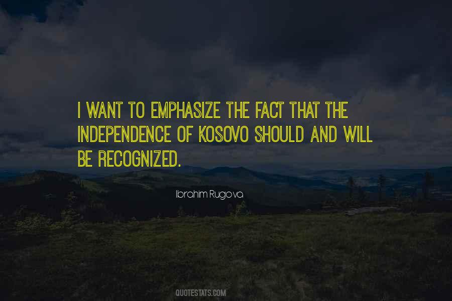 Kosovo's Quotes #1648547