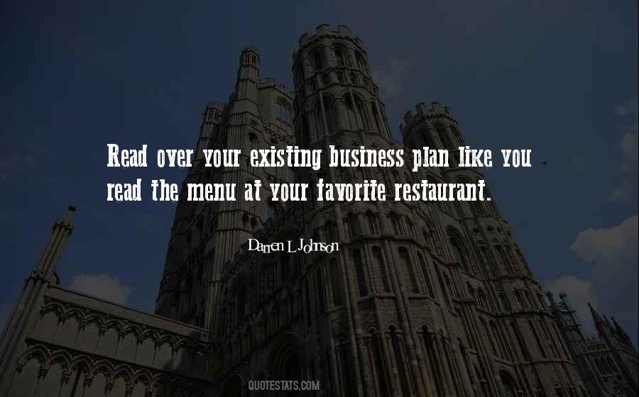 Quotes About The Restaurant Business #1602543