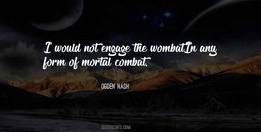 Quotes About Wombats #1310241