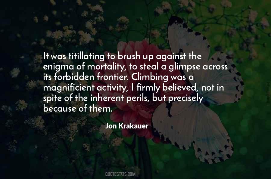 Krakauer's Quotes #498914