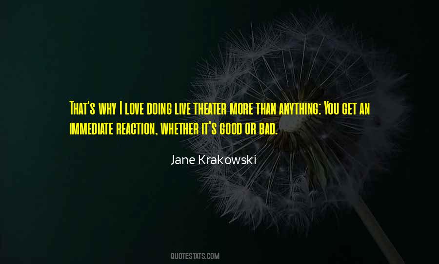 Krakowski Quotes #838558