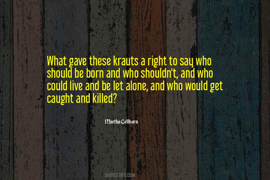 Krauts Quotes #1268131
