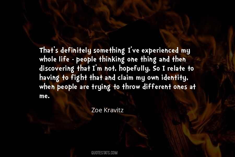 Kravitz Quotes #149421