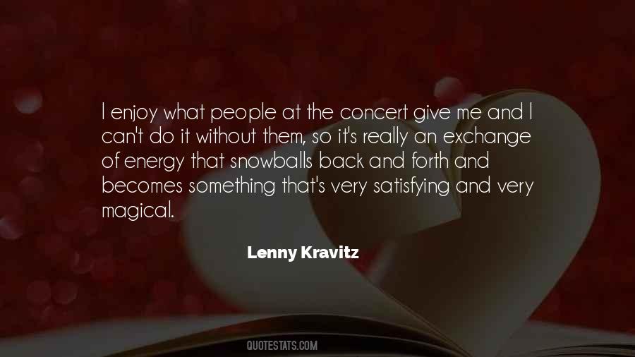 Kravitz Quotes #555163