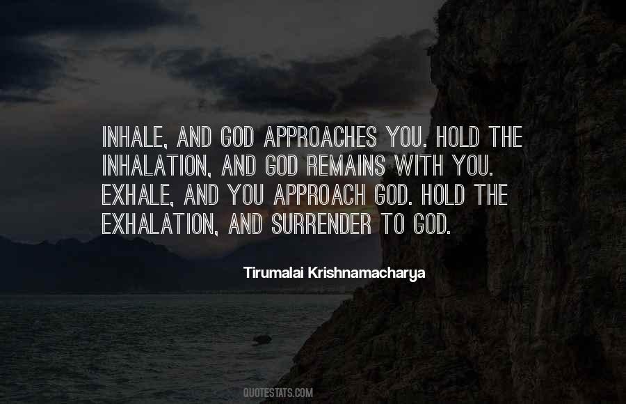 Krishnamacharya's Quotes #480031