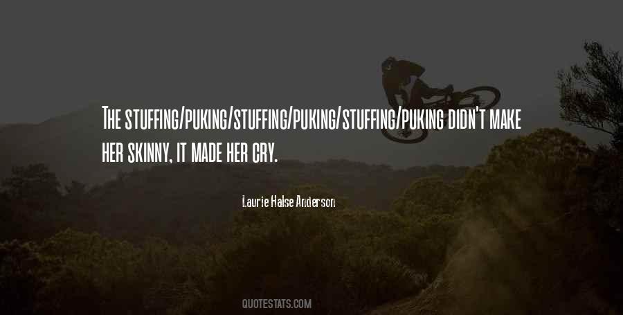 Quotes About Stuffing Up #559961